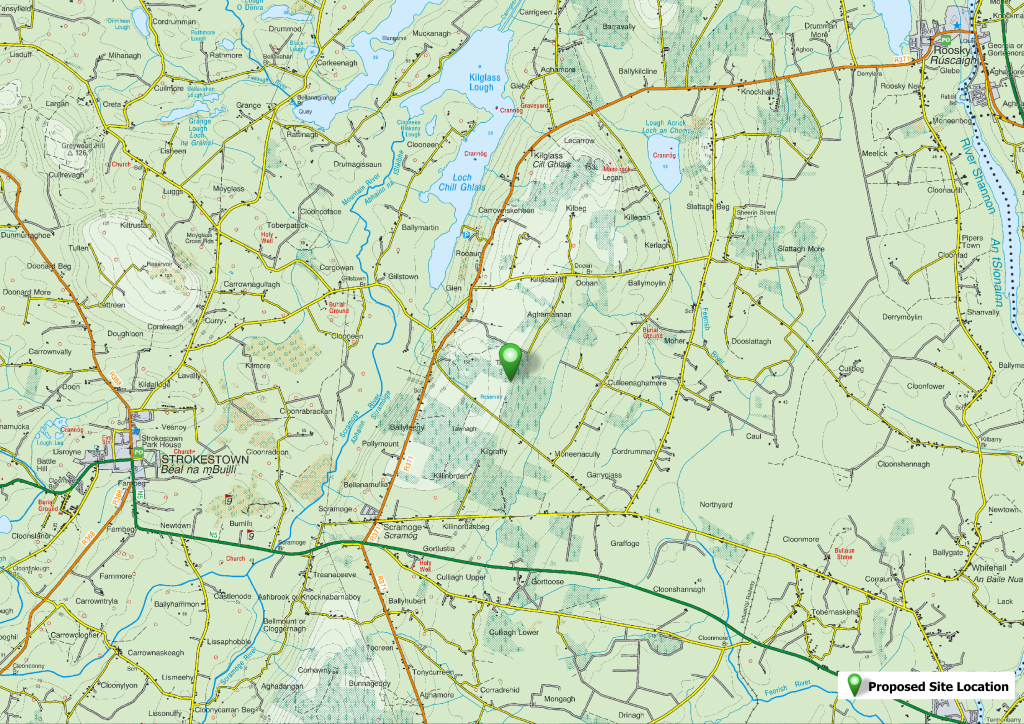 Ballyfeeny - Site Location